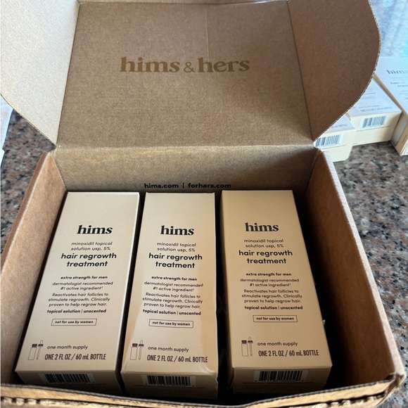 New in the Box Hims 5% minoxidil topical solution. - Picture 6 of 6
